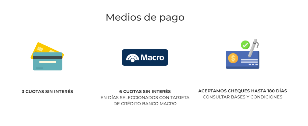 Medios de pago | HázDeco